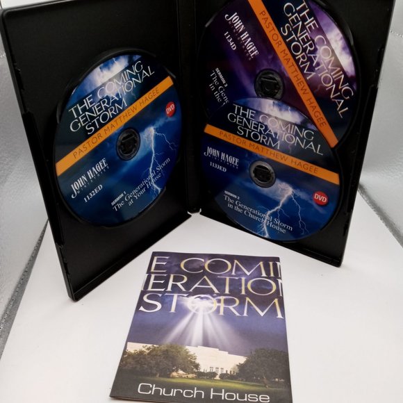 The Coming Generational Storm DVD Set Christian Gospel Matthew Hagee Ministries - Picture 3 of 4